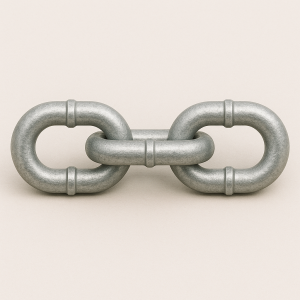 Цепь круглозвенная с буртиком Б2-5х35 в наличии в Тамбове