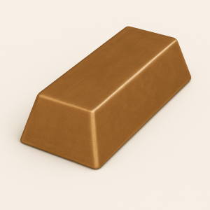 Чушка бронзовая БрА10Ж3Мц2 ГОСТ 614-97 в наличии в Тамбове