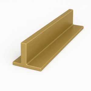 Латунный профиль Т-образный 14 мм ЛС59-1 в наличии в Тамбове