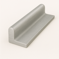 Дюралевый полособульб 4х21х70 мм Д16ЧТ симметричный