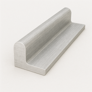 Алюминиевый полособульб 7х38х160 мм В48-4 несимметричный в наличии в Тамбове