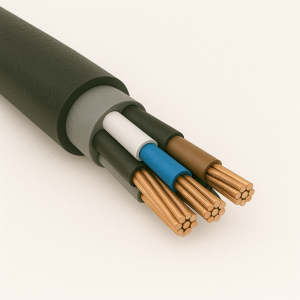 Кабель контрольный алюминиевый АКВБбШв 10х10 изолированный круглый в наличии в Тамбове
