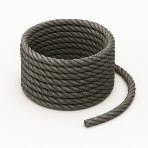 Канат одинарной свивки ТК 17 мм ГОСТ 3064-80 в наличии в Тамбове