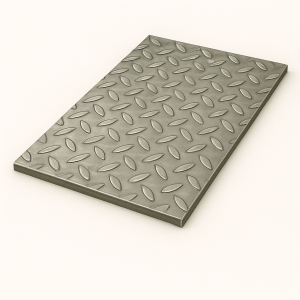 Лист стальной рифленый 8х1500х6000 мм чечевица Ст3пс в наличии в Тамбове