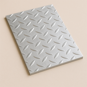 Алюминиевый рифленый лист даймонд 1,2х1200х2000 мм АМг2 в наличии в Тамбове