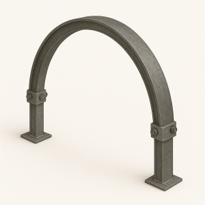 Арочная податливая крепь 4 стойки КМП-A4 СПВ-27 в наличии в Тамбове