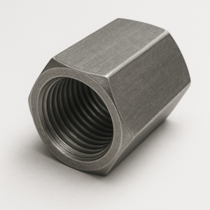 Гайка соединительная хромированная ХН35ВТ М6 мм DIN 6334 в наличии в Тамбове