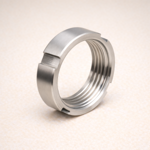 Гайка шлицевая AISI 304 1 1/4" в наличии в Тамбове