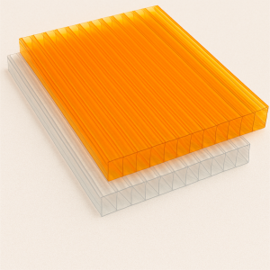 Сотовый поликарбонат 8х2100х12000 мм бронзовый 30% в наличии в Тамбове