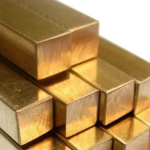 Латунный квадрат прессованный 100х100 мм ЛЖМц59-1-1 ГОСТ 2060-2006 в наличии в Тамбове