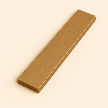 Шина бронзовая 250х10 мм БрАМц9-2 в наличии в Тамбове