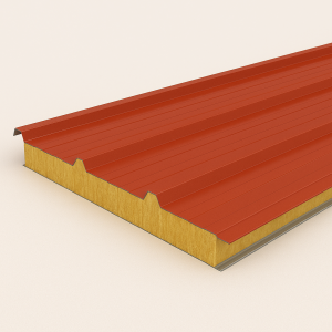 Кровельная сэндвич-панель МВ 250х1000(1000) мм сигнальный белый в наличии в Тамбове