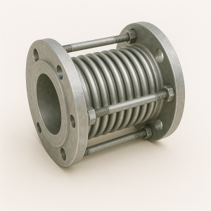 Компенсатор стальной осевой фланцевый ДУ 100 в наличии в Тамбове