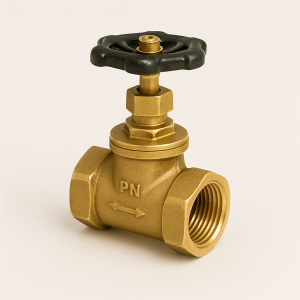 Клапан запорный латунный ДУ 50 РУ 16 15б1п в наличии в Тамбове
