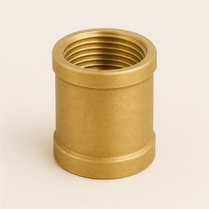 Муфта латунная прямая резьбовая 20 мм 3/4 ГОСТ 32590-2013 в наличии в Тамбове