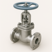 Задвижка нержавеющая фланцевая Ду 150 Ру 16