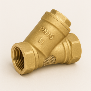 Латунный фильтр сетчатый резьбовой ДУ 40 РУ 20 ГОСТ 15527-2004 в наличии в Тамбове