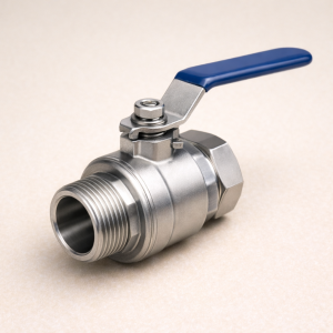 Кран шаровой 3-ходовой AISI 316L 1/2" ВР/ВР/ВР в наличии в Тамбове