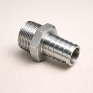 Конический штуцер приварной AISI 304 DIN 11851 28х1,5 мм в наличии в Тамбове