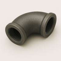 Чугунный отвод 100 мм 10° раструб-гладкий конец ГОСТ 5525-88