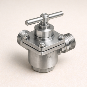 Кран пробковый 3-х ходовой ВР/ВР/ВР AISI 304 DN 1" в наличии в Тамбове