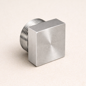 Заглушка квадратная AISI 304 2 1/2" НР в наличии в Тамбове
